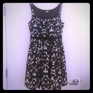 Black and White Party Dress
